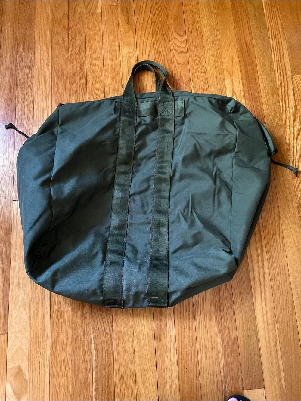 USAF issued Olive Green Canvas  Bag Approx. 22x19